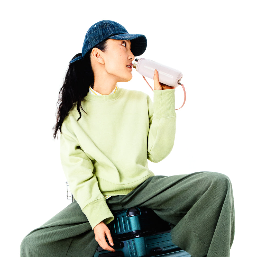 ALL DAY系列 自由掛扣隨行水壺 | 0.47L | 光澤山櫻粉