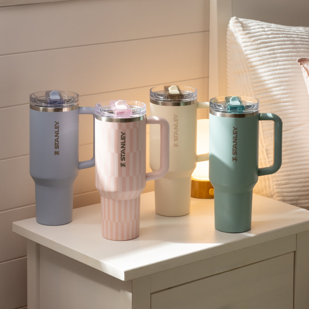 Quencher Protour 防漏吸管隨手杯 | 1.18L | 花磚粉