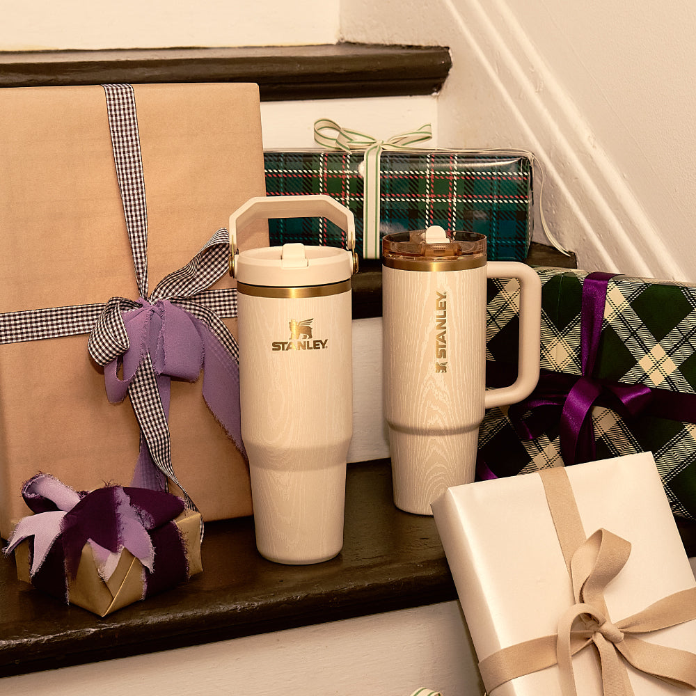 Quencher Protour 防漏吸管隨手杯 | 0.88L | Holiday冬日木屋(白)