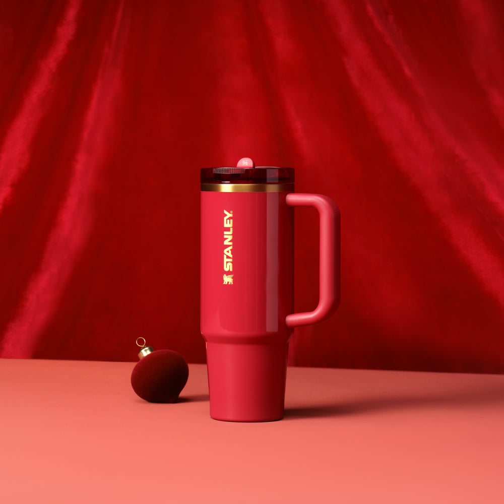 Quencher Protour 防漏吸管隨手杯 | 0.88L | Holiday聖誕莓果紅