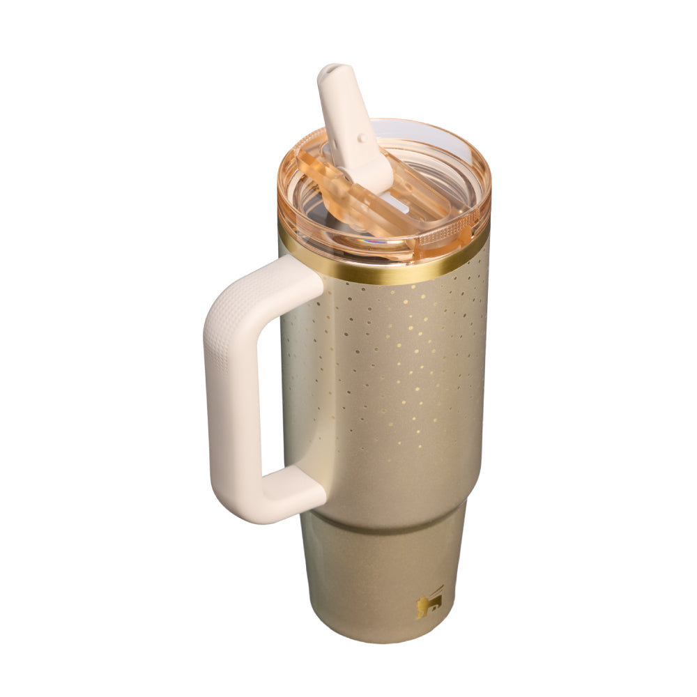 Quencher Protour 防漏吸管隨手杯 | 0.88L | Holiday香檳金