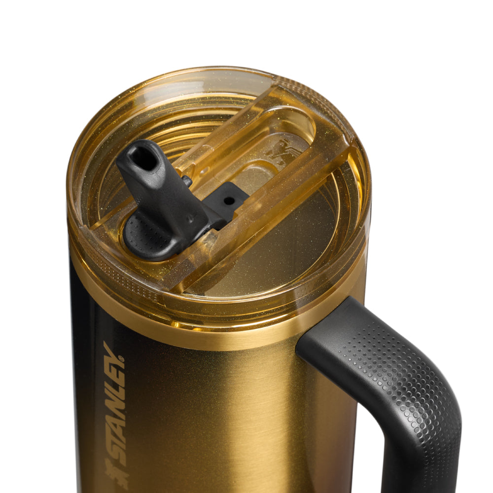 Quencher Protour 防漏吸管隨手杯 | 0.88L  |  耀金黑