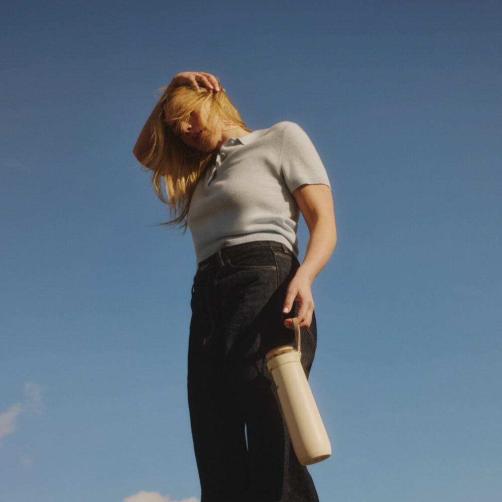 ALL DAY 系列 輕滑速吸水壺 | 0.59L | 象牙白