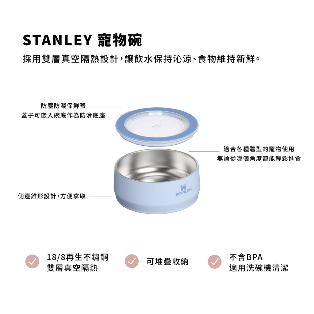 STANLEY 寵物碗 | 0.7L | 牛仔藍靴