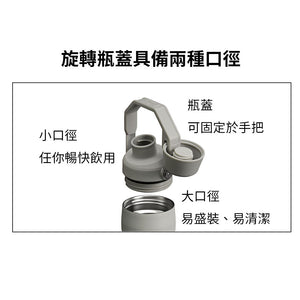 IceFlow Aerolight 輕重力系列快充瓶 | 0.7L | 山櫻粉