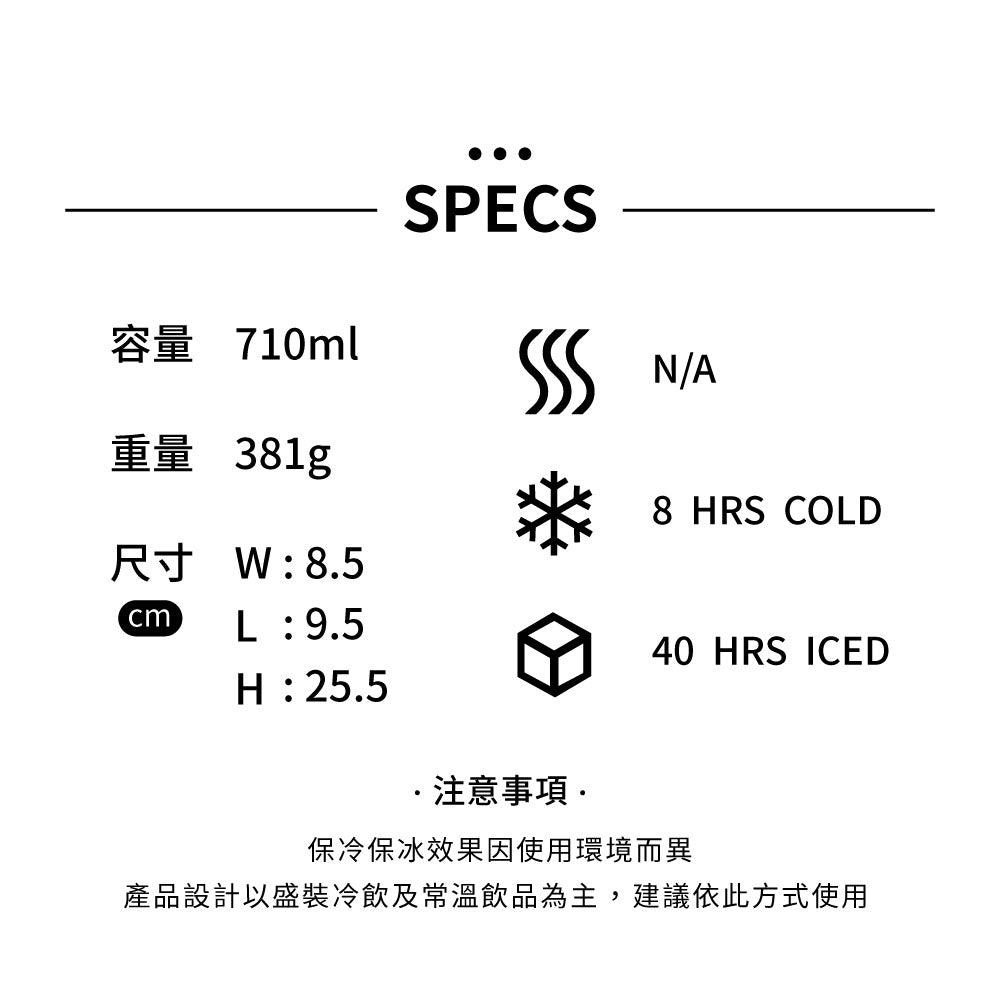 Aerolight 輕重力摺疊吸管杯  | 0.7L | 銀河藍