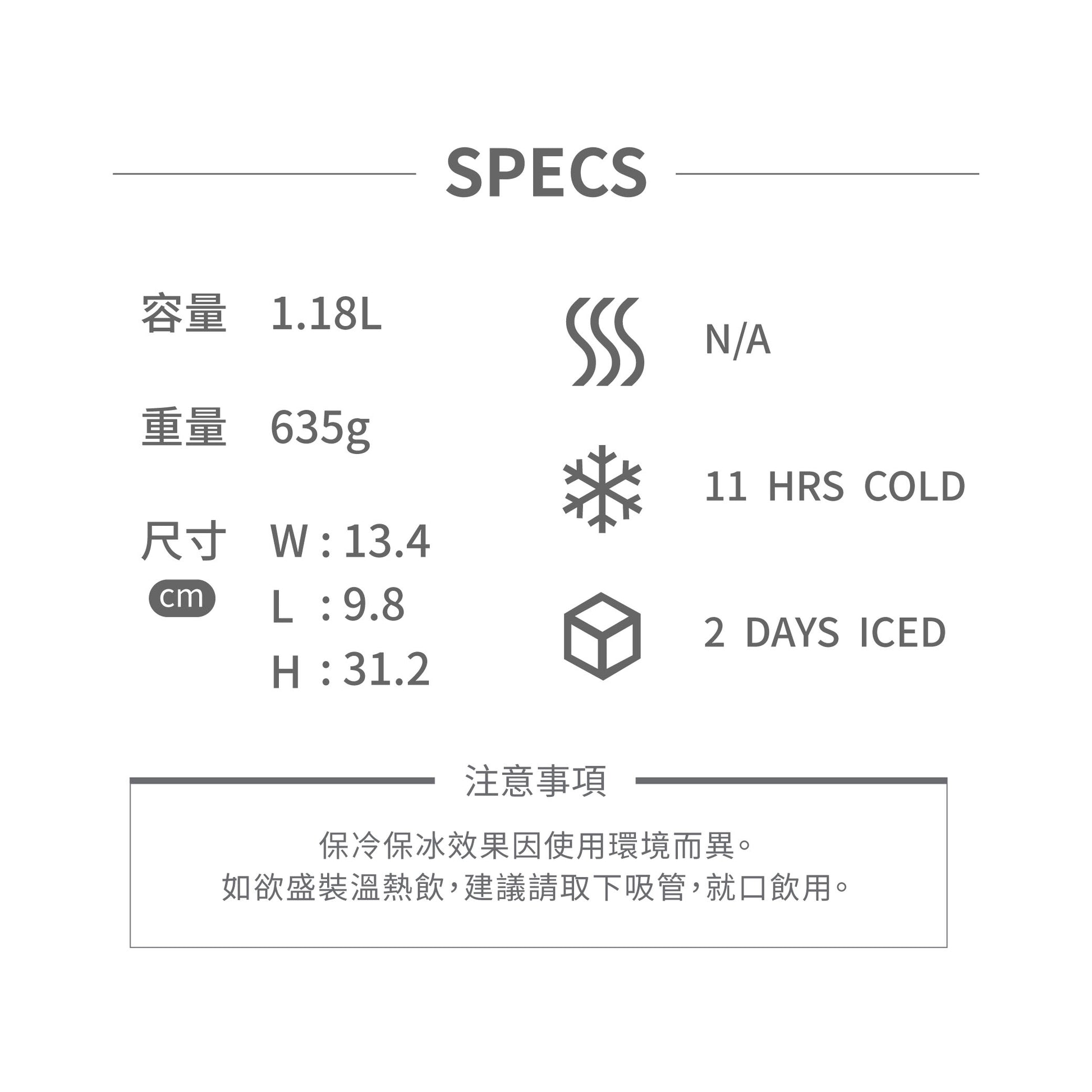 Quencher 吸管隨手杯2.0 | 1.18L | 湛藍