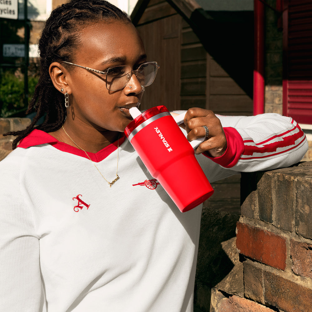 Stanley 1913 x Arsenal 防漏吸管隨手杯 | 0.59L | Arsenal Homage 2.0