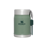 STANLEY 經典系列 真空不鏽鋼食物罐 | 0.4L | 錘紋綠