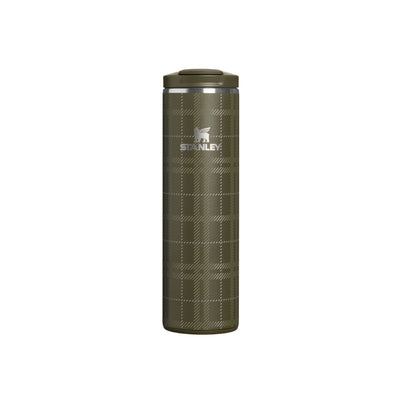 STANLEY 輕重力系列 Aerolight 翻蓋輕盈杯 | 0.47L | 格紋苔綠