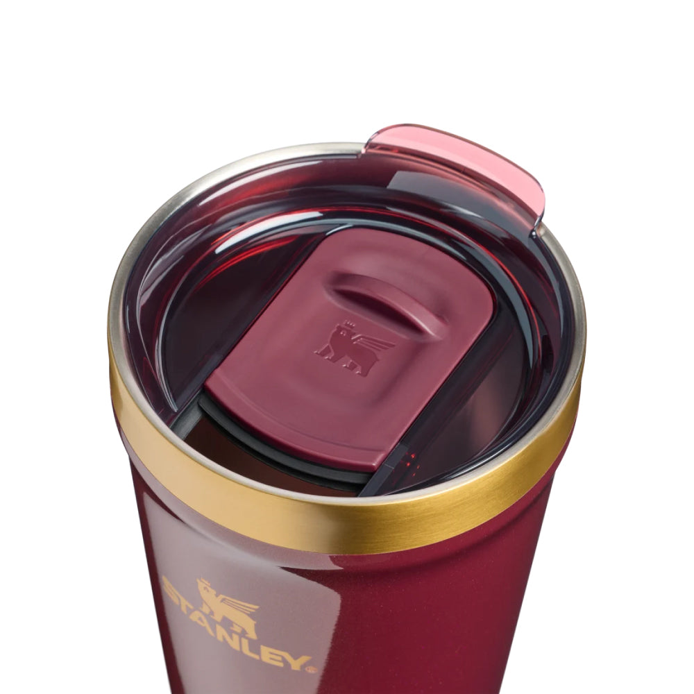 Stanley 冒險系列 滑蓋真空不銹鋼品脫杯 | 0.47L | 光澤波爾多紅