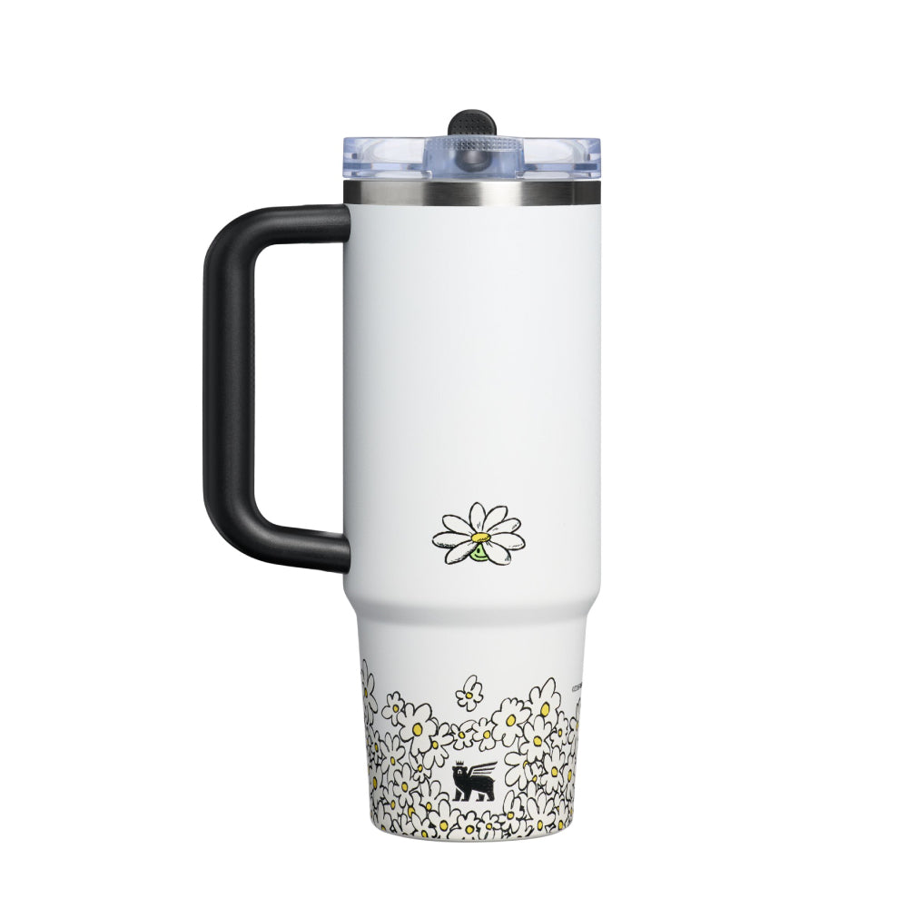 Stanley 1913 × ZO&FRIENDS Quencher Protour 防漏吸管隨手杯 | 0.88L | 淘趣白