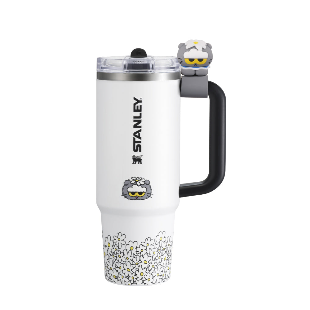 Stanley 1913 × ZO&FRIENDS Quencher Protour 防漏吸管隨手杯 | 0.88L | 淘趣白