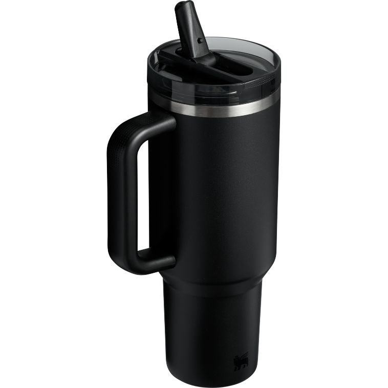 The Quencher ProTour - 40oz - Black 2.0 - Back - Stanley