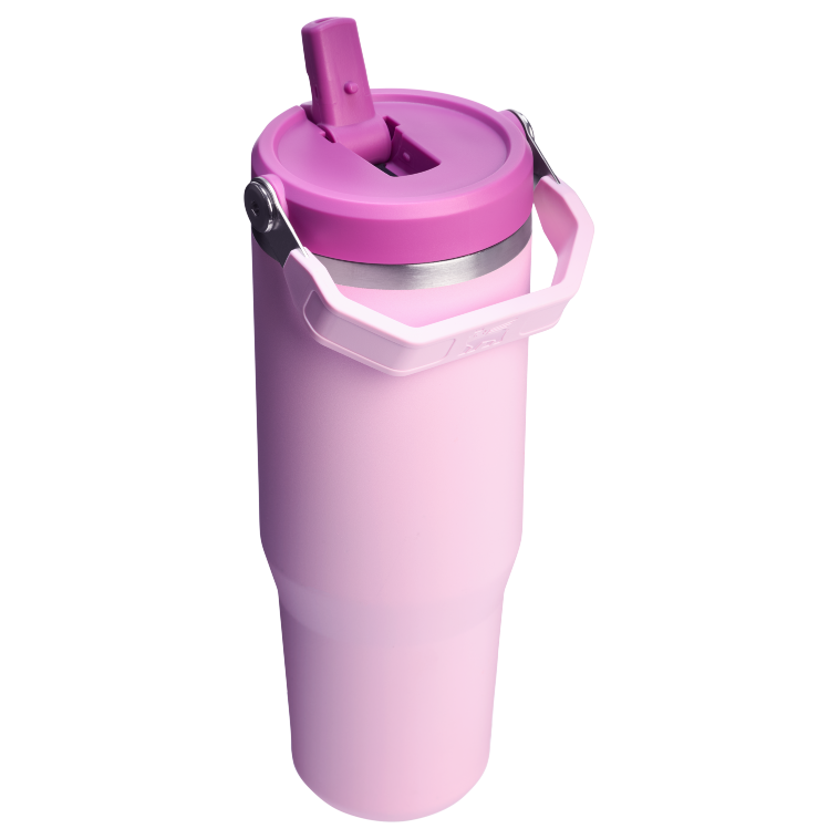 The IceFlow™ Flip Straw Tumbler 2.0 | 30 OZ - Cherry Blossom - Stanley AU