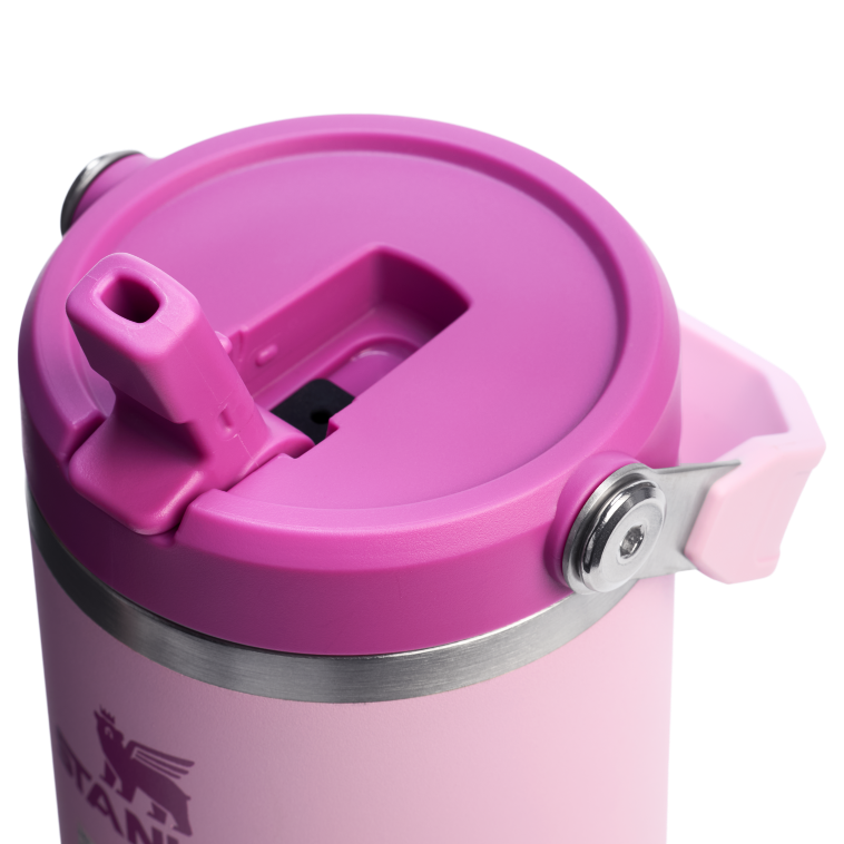 The IceFlow™ Flip Straw Tumbler 2.0 | 30 OZ - Cherry Blossom - Stanley AU