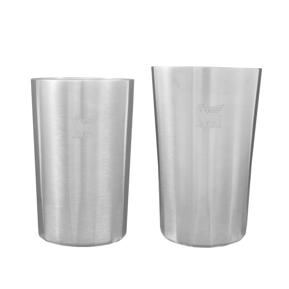 The Lifted Spirits Prismatic™ 微醺時刻 雙層不銹鋼雪克杯組 | 不鏽鋼原色